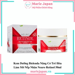 Kem Dưỡng Bielenda Nâng Cơ Trẻ Hóa Làm Mờ Nếp Nhăn Neuro Retinol 50ml