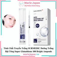Tinh Chất Truyền Trắng SURMEDIC Dưỡng Trắng Bật Tông Super Glutathione 100 Bright Ampoule (QUE LẺ) - 1g