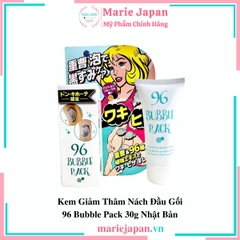 Kem Giảm Thâm Nách Đầu Gối 96 Bubble Pack 30g Nhật Bản