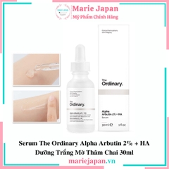 Serum The Ordinary Alpha Arbutin 2% + HA BẢN HÀN Chai 30ml