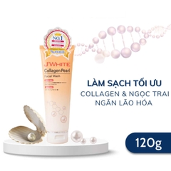 Sữa Rửa Mặt Jwhite Trẻ Hóa Da Tinh Chất Collagen Pearl - 120g