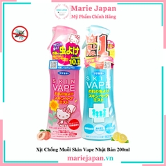 Xịt Chống Muỗi Skin Vape Nhật Bản  Chai 200ml