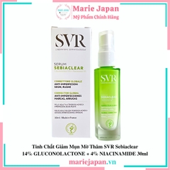 Serum SVR Sebiaclear 14% GLUCONOLACTONE + 4% NIACINAMIDE Chai 30ml
