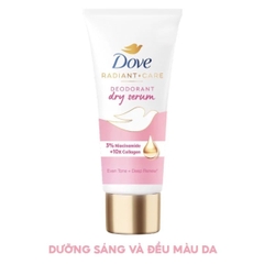 Kem Khử Mùi Dove Tinh Chất Serum Dưỡng Sáng Mờ Thâm Nách Deodorant Dry Serum 40ml