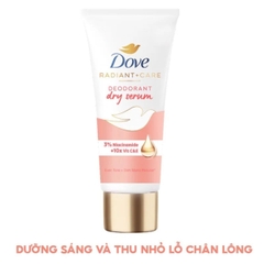 Kem Khử Mùi Dove Tinh Chất Serum Dưỡng Sáng Mờ Thâm Nách Deodorant Dry Serum 40ml