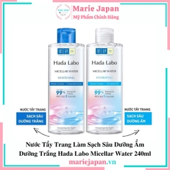 Nước Tẩy Trang Hada Labo Micellar Water Whitening - 240ML