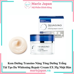 Kem Dưỡng Transino Nâng Tông Dưỡng Trắng Tái Tạo Da Whitening Repair Cream EX 35g Nhật Bản