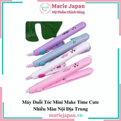 Máy Duỗi Tóc Mini Make Time Cute Nhiều Màu Nội Địa Trung