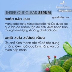 Serum GoodnDoc Three Out Clear Chai 50ml