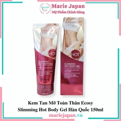 Kem Tan Mỡ Toàn Thân Ecosy Slimming Hot Body Gel Hàn Quốc 150ml
