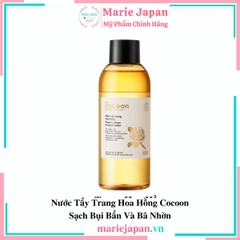 Nước Tẩy Trang Hoa Hồng Cocoon Sạch Bụi Bẩn Và Bã Nhờn