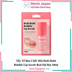 Tẩy TBC Môi Unpa Bubi Bubi Bubble Lip Scrub 10ml