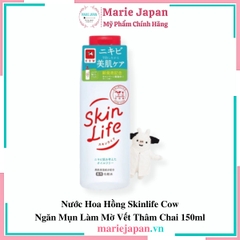 Nước Hoa Hồng Skinlife Cow Ngăn Mụn Làm Mờ Vết Thâm Chai 150ml