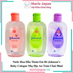Dầu Thơm Johnsons Baby Morning Dew - TÍM SANG TRỌNG Chai 50ml