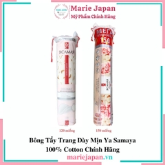 Bông Tẩy Trang Ya Samaya 100% Cotton 150 Miếng