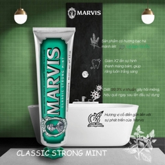 Kem Đánh Răng Marvis Siêu Sạch Mảng Bám Trắng Răng Thơm Miệng Ý - 85ml