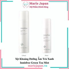 Xịt Khoáng Dưỡng Ẩm Trà Xanh Innisfree Green Tea Mist