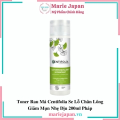 Toner Rau Má Centifolia Se Lỗ Chân Lông Giảm Mụn Nhẹ Dịu 200ml Pháp