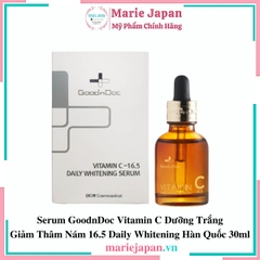 Serum GoodnDoc Vitamin C 16.5 Daily Whitening Lọ 30ml