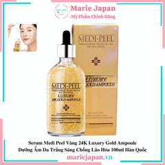 Serum Medi Peel Vàng 24K Luxury Gold Ampoule Dưỡng Ẩm Da Trắng Sáng Chống Lão Hóa 100ml Hàn Quốc