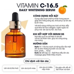 Serum GoodnDoc Vitamin C 16.5 Daily Whitening Lọ 30ml