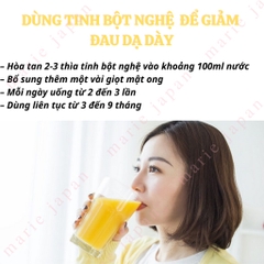 Tinh Bột Nghệ Vàng Nguyên Chất Obaxua Làm Trắng Giảm Mụn Đẹp Da Gói 75g
