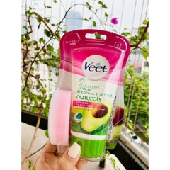 Kem Tẩy Lông Veet Pure Nhật Bản - XANH LÁ SẠCH SÂU Tuýp 150g Tặng Kèm Miếng Lau