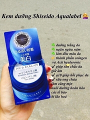 Kem Dưỡng Shiseido Aqualabel 5in1 White Special Gel Cream Brightening Hũ 90g