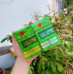 Dầu Gió Xanh Con Ó 2 Nắp Eagle Brand Medicated Oil Mỹ 24ml