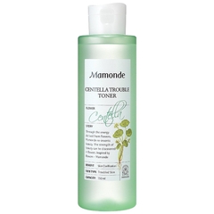 Toner Rau Má Mamonde Làm Dịu Ngăn Ngừa Mụn Centella Trouble Toner