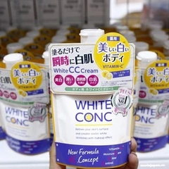 Dưỡng Thể Nâng Tông Trắng Da Body White Conc Cc Cream Nhật  200g