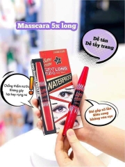 Mascara Sivanna 2 Đầu Nối Cong Dài Dày Mi Super Model 5X Long 30ml