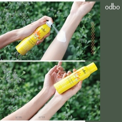 Xịt Chống Nắng Odbo Sun Smiles Nâng Tông Sáng Da Toàn Thân SPF50 Thái Lan 100ml