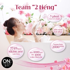 Sữa Tắm Nước Hoa On: The Body Dưỡng Ẩm Trắng Da Hương Thơm Quyến Rũ Hàn Quốc 1000g