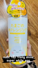 Nước Tẩy Trang Shinas Super White Egg Cleansing Water Chai 500ml