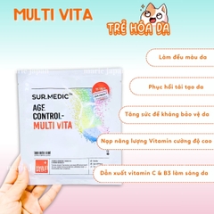 Mặt Nạ SURMEDIC Age Control Multi Vita Nâng Cơ Trẻ Hóa Hàn Quốc