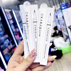 Bút Kẻ Mắt Dạ Karadium Waterproof Brush Liner Black Hàn Quốc