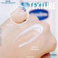 Dưỡng Thể Vaseline Fresh & Bright Cooling -4*C - Chai 350ml