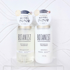 Combo 2 Món Gội Xả BOTANIST Smooth Nắp Trắng Suôn Mượt Cho Tóc Rối, Mềm Mượt Như Lụa Chuẩn Salon Tại Nhà