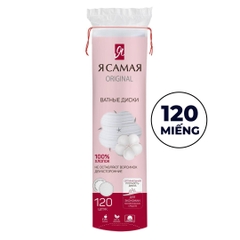 Bông Tẩy Trang Ya Samaya 100% Cotton 150 Miếng