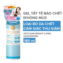 Tẩy TBC Detclear Bright & Peel - XANH KHÔNG MÙI Chai 180ml