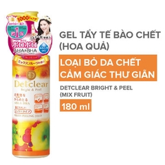 Tẩy TBC Detclear Bright & Peel - XANH KHÔNG MÙI Chai 180ml