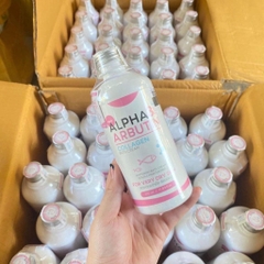Sữa Tắm Alpha Arbutin Dưỡng Trắng Da Mờ Thâm 3 Plus Collagen Bath Cream Thái Lan 450ml