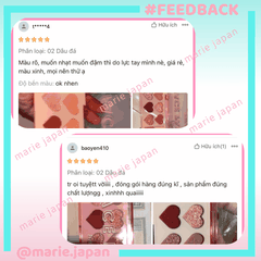 Bảng Phấn Mắt Má Đa Năng 10 Ô Pinkflash Mịn Lì Màu Siêu Đẹp, Full Face Tiện Lợi Multi Face Palette M02 120g