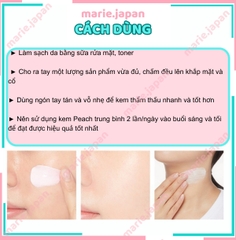 Kem Đào Peach Tone Up Dưỡng Trắng  Whipping Tone Up Cream 50ml