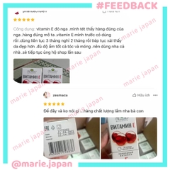 Viên Uống Bổ Sung Vitamin E Đỏ Đẹp Da Ngăn Lão Hóa 270mg Mirrolla Nga Hộp 30 Viên