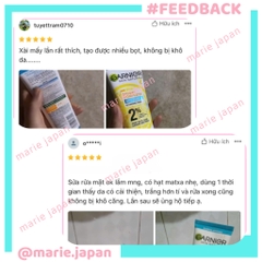 Sữa Rửa Mặt Garnier 3in1 Giảm Mụn Dưỡng Sáng Da Bright Complete Anti-Acne MẪU MỚI Pháp 100ml