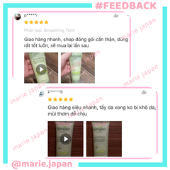 Tẩy TBC Simple Smoothing Facial Scrub Tuýp 75ml