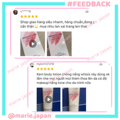 Dưỡng Thể Whisis Ban Ngày Premium Collagen Whitening UV SPF50 Tuýp 200ml