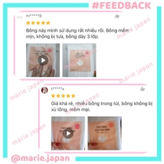 Bông Tẩy Trang NATURAL Cotton Pad 3 Lớp Bịch 222 Miếng